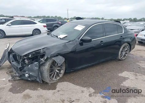 2010 Infiniti G37X z USA, uszkodzony, nr VIN JN1CV6ARXAM454512